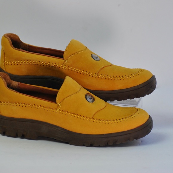 Bally Women's Moccasins in Vibrant Yellow - Picture 9 of 13